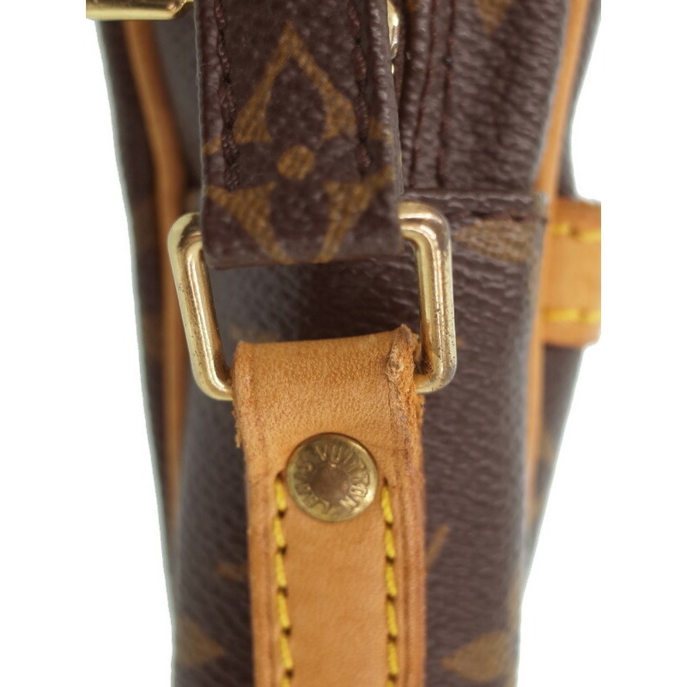 Louis Vuitton Monogram Leather Brown Danube Shoulder Bag - Picture 5 of 8